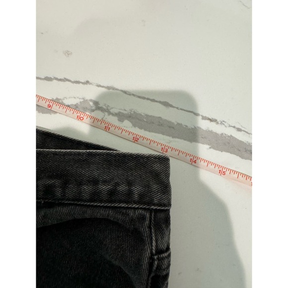 Vintage Calvin Klein Jeans Size 7 Black Straight Leg - Picture 5 of 8